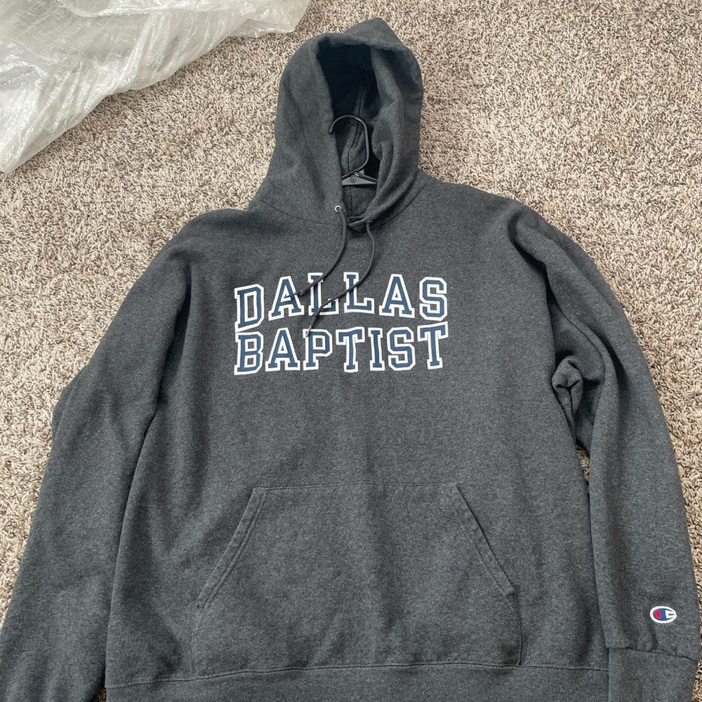 DALLAS BAPTIST XXL GREY HOODIE